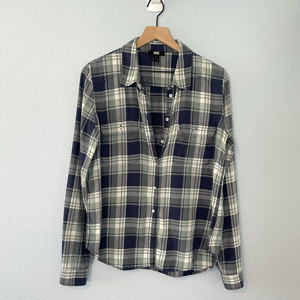 Paige Denim 'Trudy’ Plaid Shirt